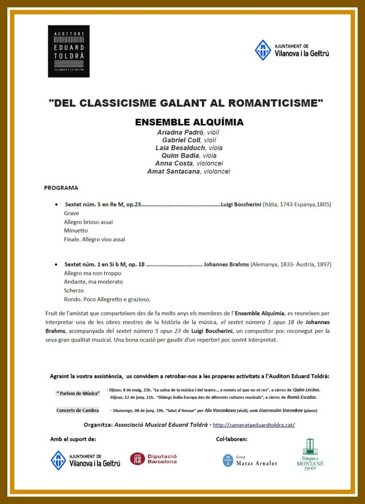 Programa de mà Ensemble Alquimia Abril 2014 (marc)
